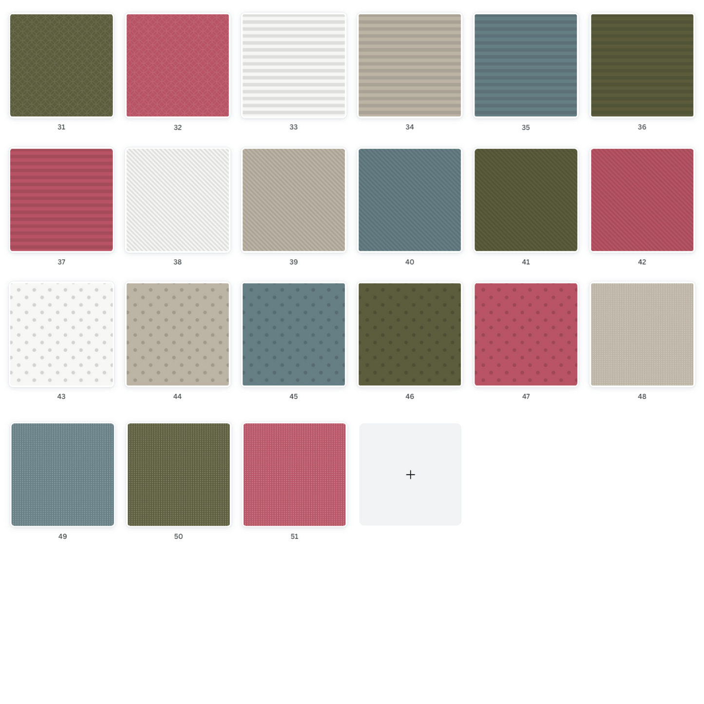 Downloadable scrapbooking Geometric 1 paper set, with geometric shapes & vivid crepe myrtle flowers, exclusively at Scrapbook Easily.