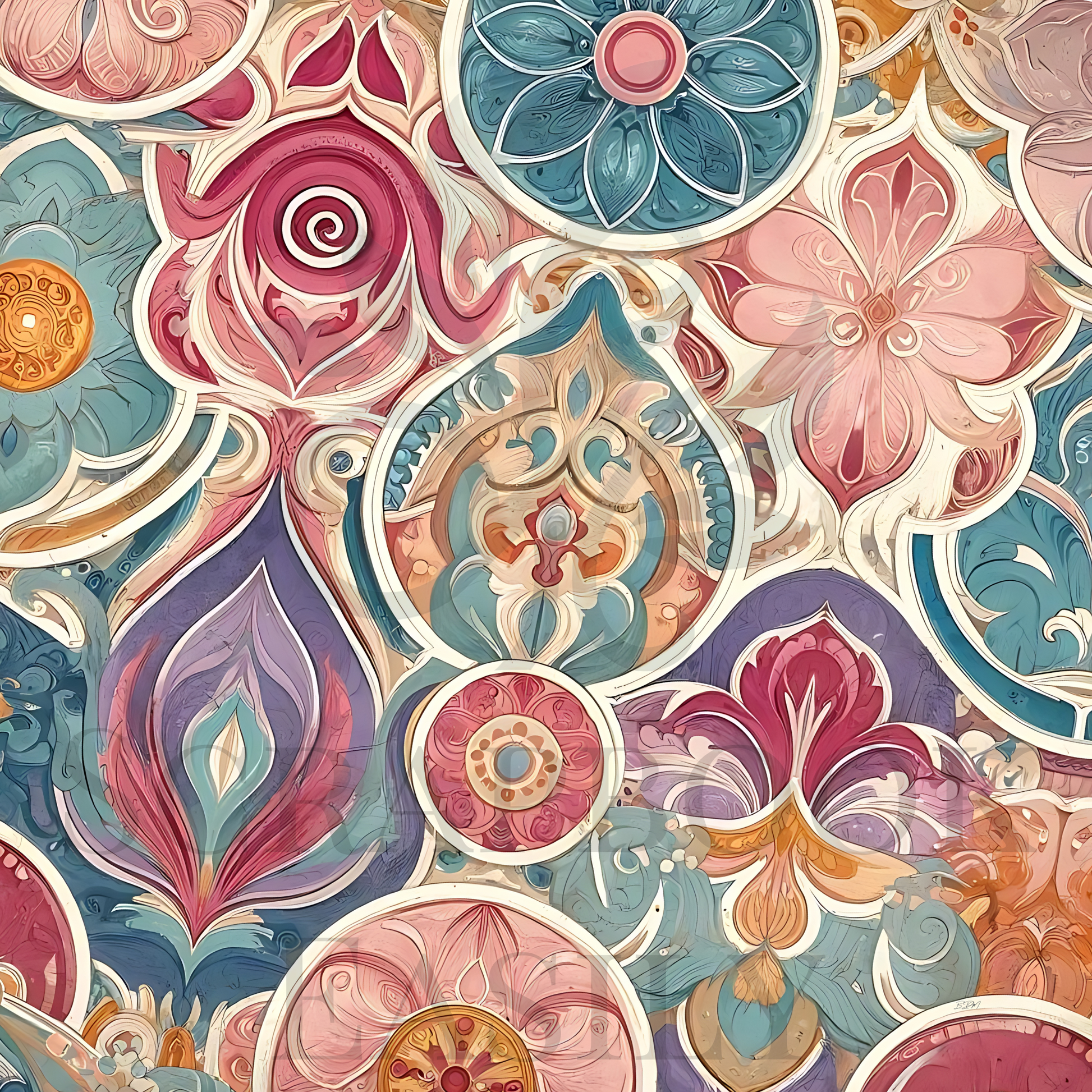 Visit Scrapbook Easily to find Fresco Flourish 1 papers, adorned with sophisticated floral patterns & soft colour blends for your decor.