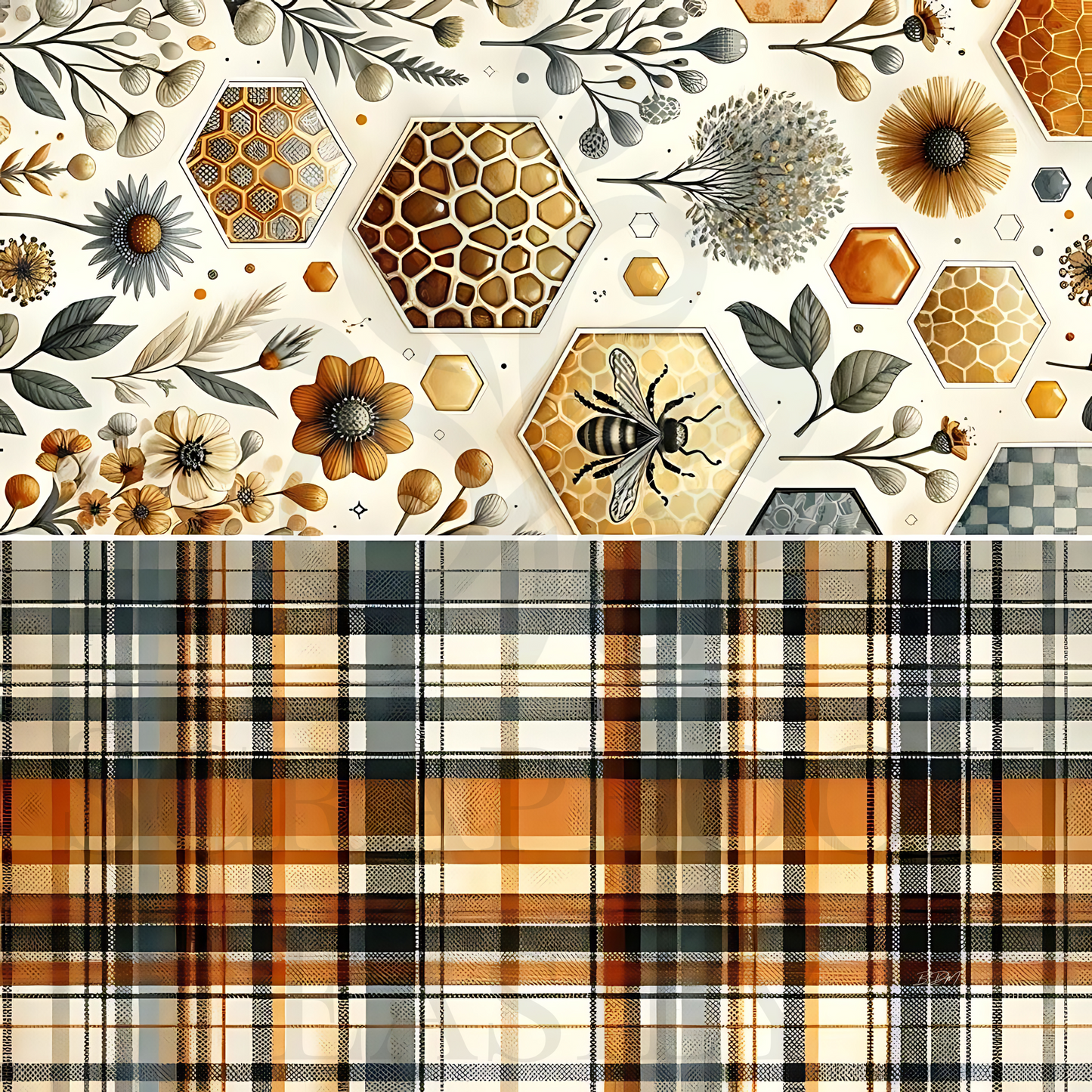 Scrapbook Easily’s Tartan 2 collection offers a unique mix of tartan plaids & delicate nature motifs, crafted for those who love thematic scrapbooking.